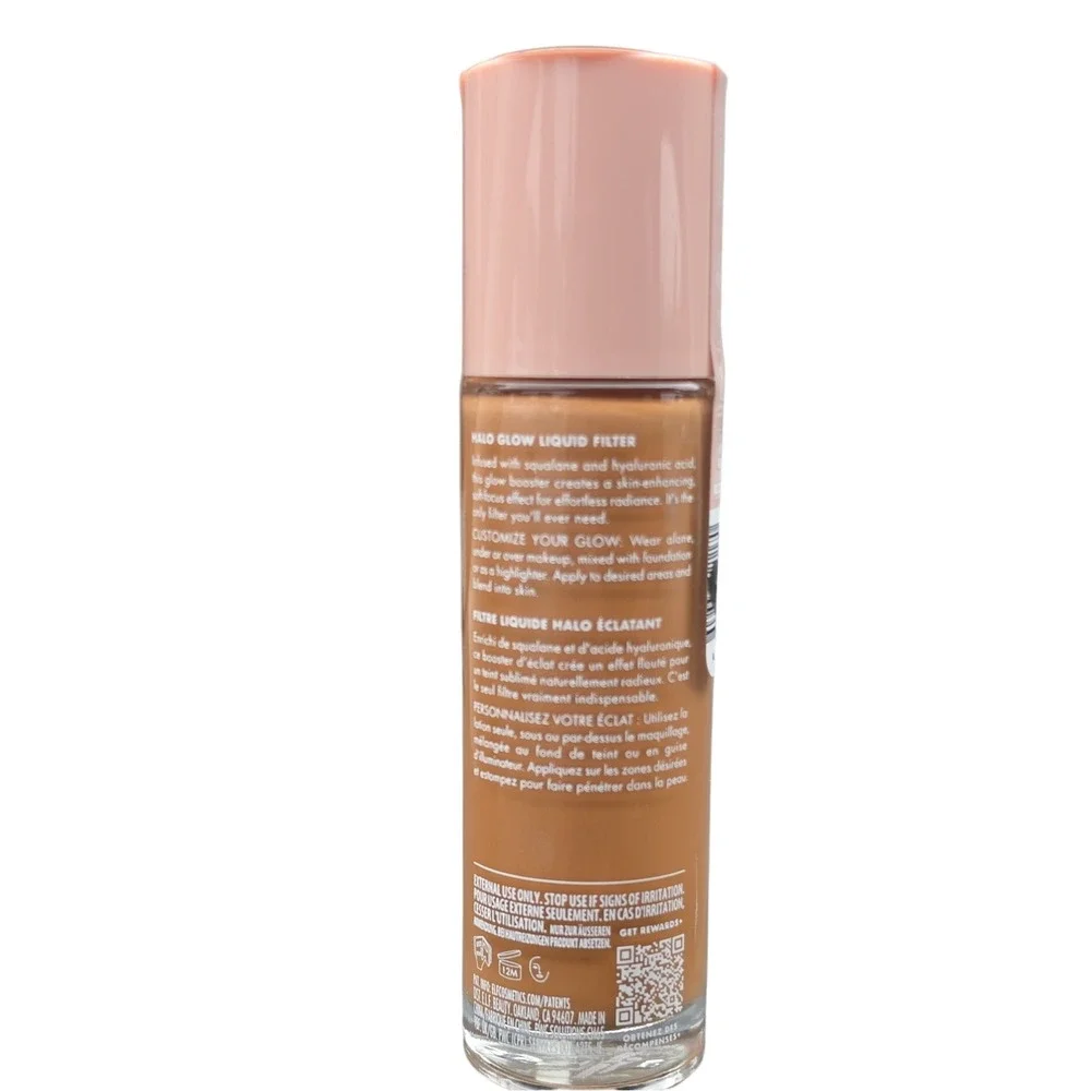 e.l.f. Halo Glow Liquid Filter Shade 5 Medium/Tan Glow Booster 1.06oz 82117